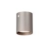 Точечный светильник  V4639-2/1PL серый цилиндр Vitaluce