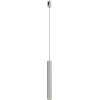 Трековый светильник Focus Led TR155-1-5W4K-PT серый цилиндр Maytoni