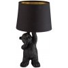 Интерьерная настольная лампа Bear 5662/1T конус черный Lumion