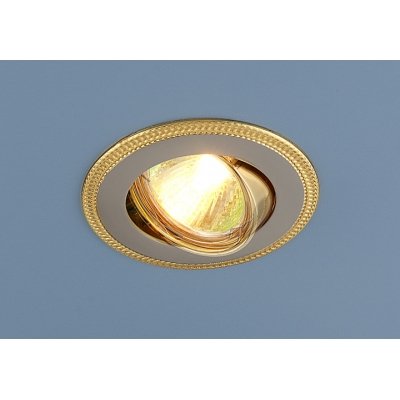 Точечный светильник  870 MR16 PS/GD перл. серебро/золото Elektrostandard