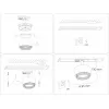 Трековый светильник Track System GL5381 черный цилиндр Ambrella