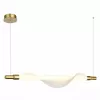 Стеклянный подвесной светильник Alba SL6109.203.01 белый ST Luce