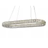 Хрустальный подвесной светильник 8580 8580/90 C oval chrome прозрачный Newport