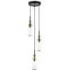 Стеклянный подвесной светильник HIGH LIGHT LH55252 прозрачный цилиндр Ambrella