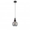 Стеклянный подвесной светильник Bacineto SL374.413.01 форма шар прозрачный ST Luce