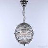 Хрустальный подвесной светильник 5479 5479/22 Ni Clear/M-1G форма шар прозрачный Bohemia