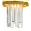 Хрустальный подвесной светильник Spear SPEAR 76013/1W GOLD прозрачный Natali Kovaltseva