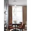 Стеклянный подвесной светильник Cesare VL1913P05 форма шар белый Vele Luce