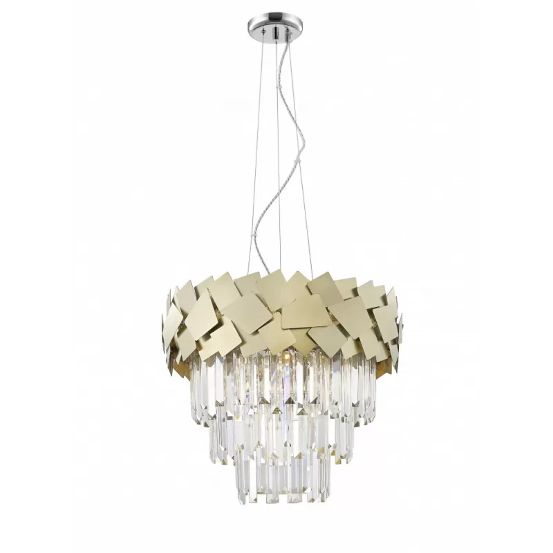 Хрустальная подвесная люстра 1031 1031-6PL прозрачная Хрустальная подвесная люстра 1031 1031-6PL прозрачная