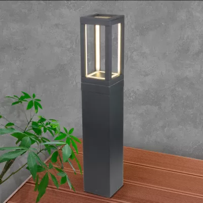 Наземный светильник Frame 1529 TECHNO LED серый Elektrostandard