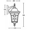 Стеклянный настенный фонарь уличный VENECIA 2L 91802L/04 Bl белый Oasis Light