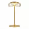 Стеклянный интерьерная настольная лампа Lazio SL6002.204.01 цвет янтарь ST Luce