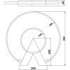 Потолочная люстра Diane FR6020CL-L31W белая Freya