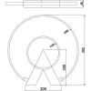 Потолочная люстра Diane FR6020CL-L31W белая Freya