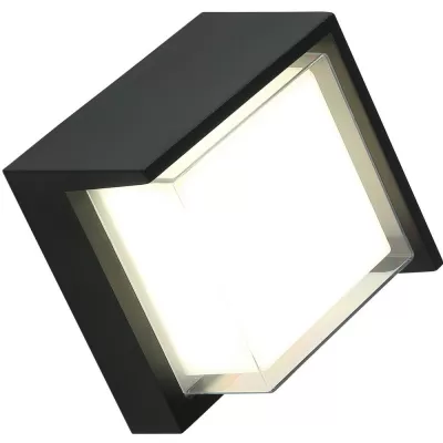 Настенный светильник BORA IL.0014.0013 BK Imex куб