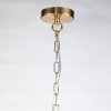 Стеклянная подвесная люстра Lyra 2968-15P прозрачная конус Favourite