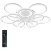 Потолочная люстра Singl LED LAMPS 81179 белая Natali Kovaltseva