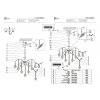 Хрустальная подвесная люстра Бриз 111014504 цвет янтарь MW-Light