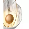 Бра Milan 10038 VL5724W01 желтое Vele Luce
