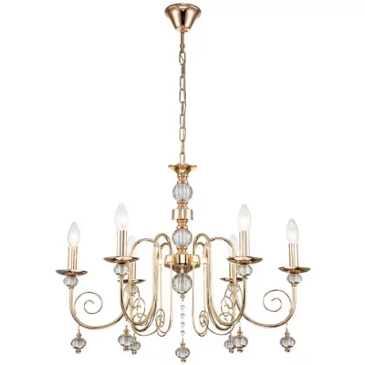 Подвесная люстра Shine 678/6PL Gold Escada