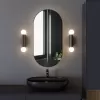 Стеклянный настенный светильник Lily MRL 1029 черный форма шар белый Elektrostandard