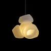 Стеклянный подвесной светильник Cluster 10467P White белый Loft It