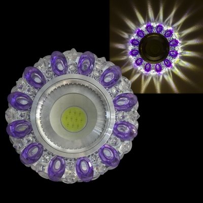Точечный светильник  42225-9.0-001PL MR16+LED3W CL/PP для натяжного потолка