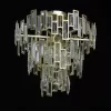 Хрустальная потолочная люстра Монарх 121010505 прозрачная MW-Light