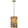 Подвесной светильник Bergi 5064/1A цилиндр бежевый Odeon Light