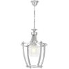 Стеклянный подвесной светильник Brooklyn LDP 1241-1 CHR прозрачный Lumina Deco