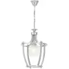 Стеклянный подвесной светильник Brooklyn LDP 1241-1 CHR прозрачный Lumina Deco