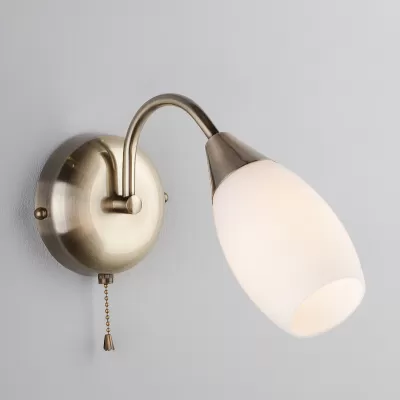 Бра Ginevra 30280/1 античная бронза Eurosvet