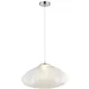 Стеклянный подвесной светильник Isola WE219.03.123 белый Wertmark