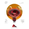Лампочка инфракрасная  ИКЗК 230-150 R127 ЭРА