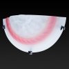 Стеклянный настенный светильник Clare TL9100Y-01PK белый TopLight