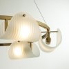 Стеклянный подвесной светильник Fioro 6571/6 белый Lumion