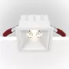 Точечный светильник Alfa LED DL043-01-15W3K-SQ-W белый Maytoni