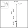 Грунтовый светильник Disc 7189/6GL белый Odeon Light