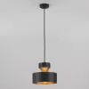 Подвесной светильник Ultra 50171/1 черный желтый цилиндр Eurosvet