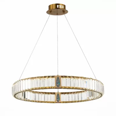 Подвесная люстра D8016 D8016P/R/D600 gold/clear DeLight Collection