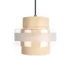 Стеклянный подвесной светильник Colette 10474P/B цилиндр белый Loft It