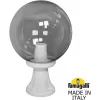 Наземный фонарь GLOBE 300 G30.111.000.WZF1R форма шар Fumagalli