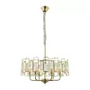 Хрустальная подвесная люстра Waltraud 1028-206 прозрачная Rivoli