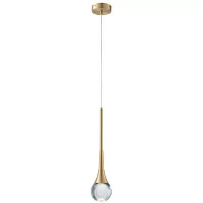 Подвесной светильник Tudor 3362 BR CL форма шар