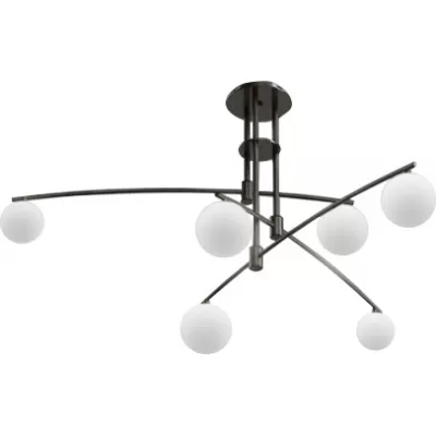 Потолочная люстра 8119P 8119P/6 black DeLight Collection