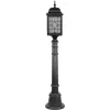 Стеклянный наземный фонарь LONDON L 64807L Е10 Bl Oasis Light Стеклянный наземный фонарь LONDON L 64807L Е10 Bl Oasis Light