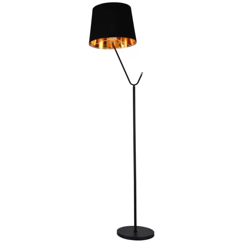 Торшер Sabine LSP-0684 конус черный Lussole Торшер Sabine LSP-0684 конус черный Lussole