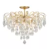 Хрустальная потолочная люстра Crown 1113/7PL прозрачная Escada Хрустальная потолочная люстра Crown 1113/7PL прозрачная Escada