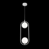 Стеклянный подвесной светильник Ring MOD013PL-02W форма шар белый Maytoni