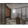 Стеклянный подвесной светильник High Light LH11125 цвет янтарь Ambrella